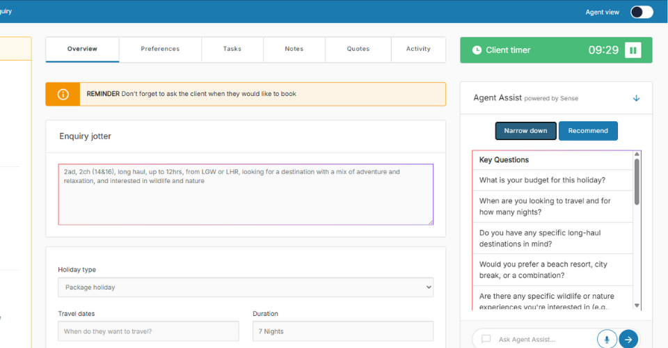 Knowledge Narrow Down